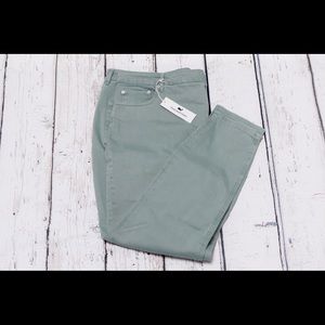 Vineyard Vines - Jamie Skinny Jeans - Sage Olive - NWT - 36 (22)